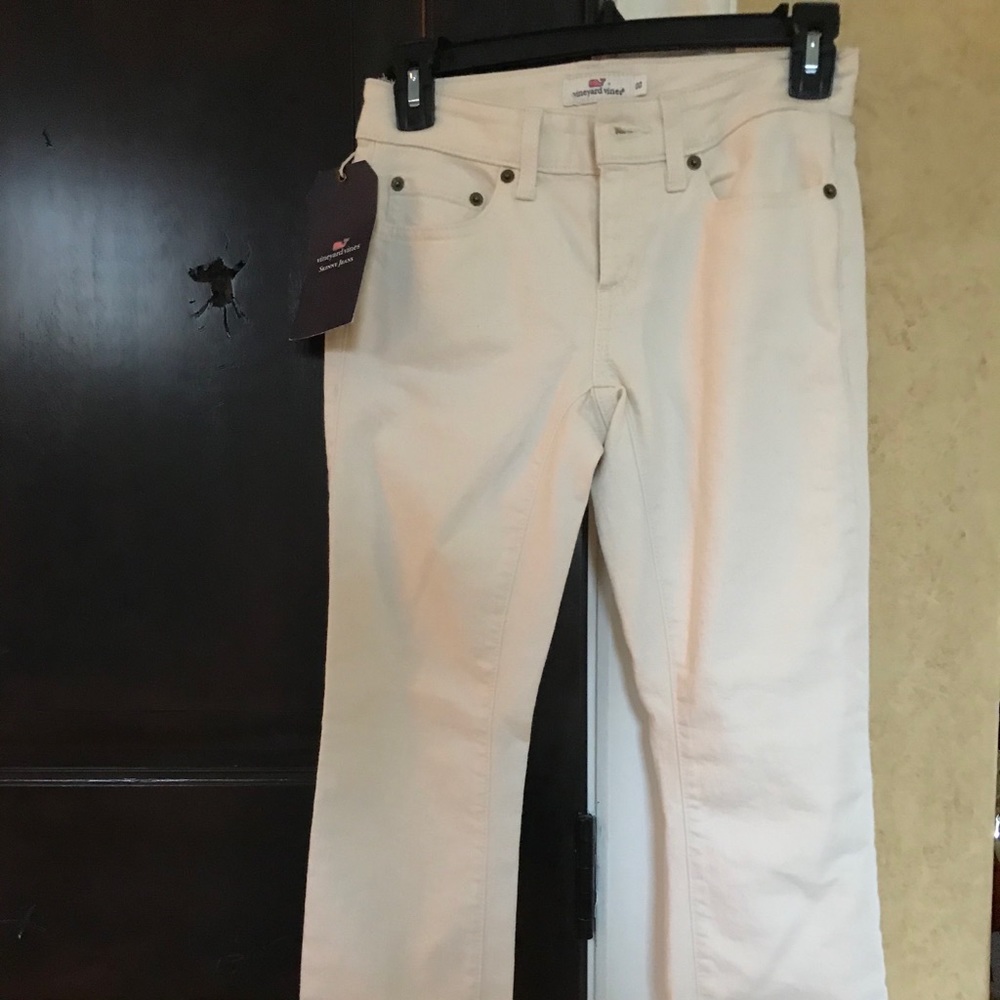 Vineyard Vines White Jeans